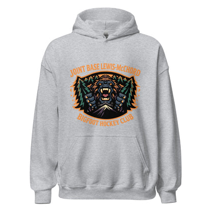 Classic | Hoodie | JBLM Bigfoot Hockey Team | Mascot Logo