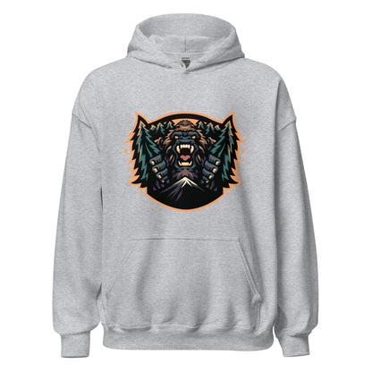 Classic | Hoodie | JBLM Bigfoot Hockey Team | Mascot Logo