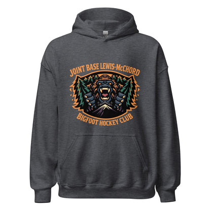 Classic | Hoodie | JBLM Bigfoot Hockey Team | Mascot Logo