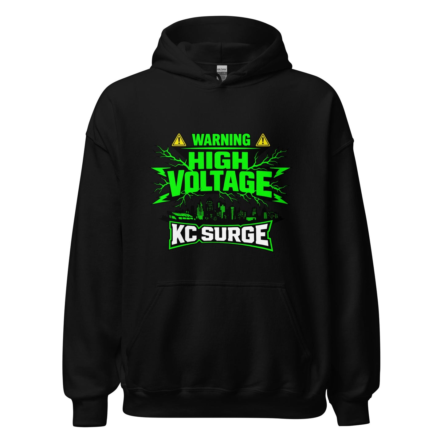 Classic | Hoodie | Kansas City Surge | High Voltage Logo