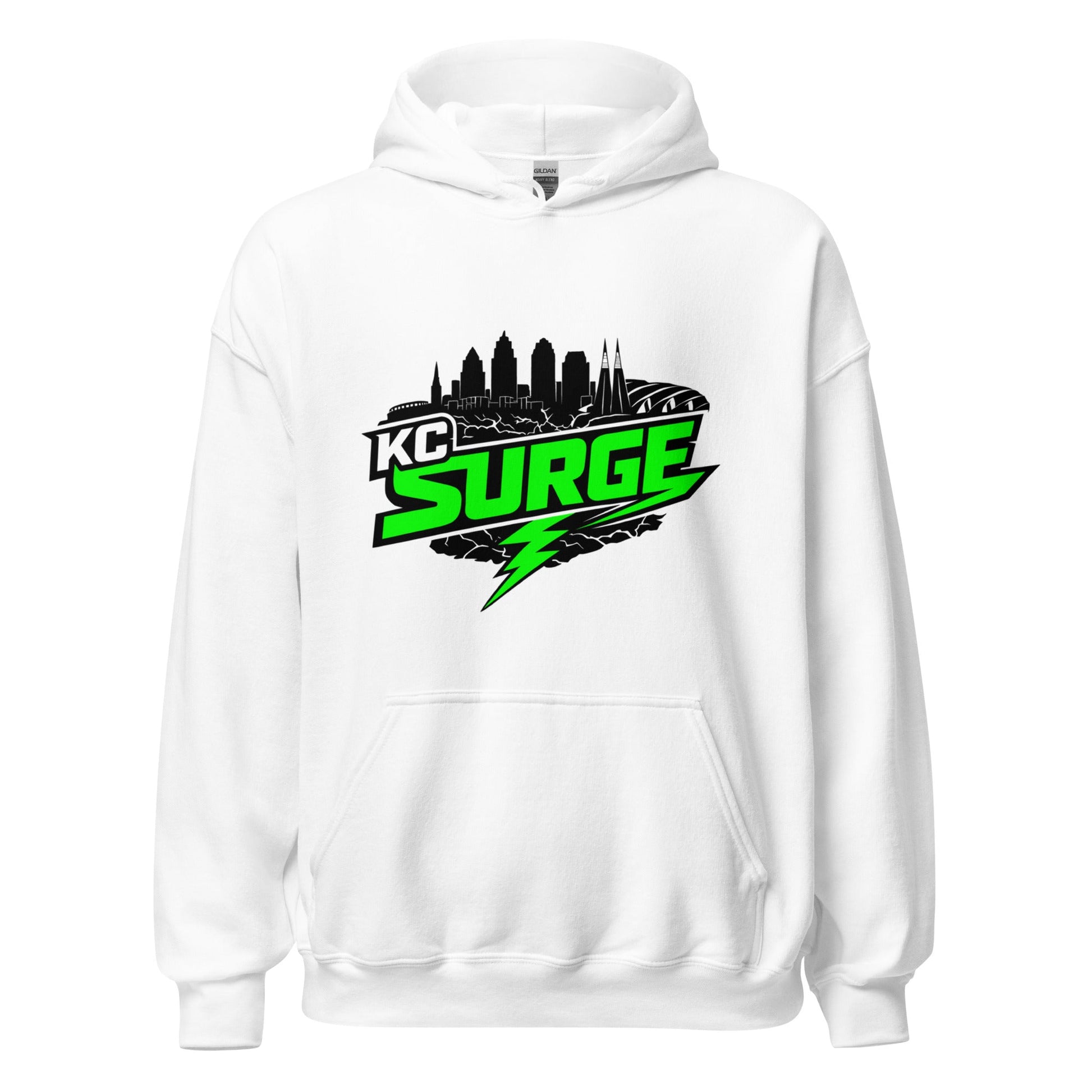 Classic | Hoodie | Kansas City Surge | Neon Skyline Logo
