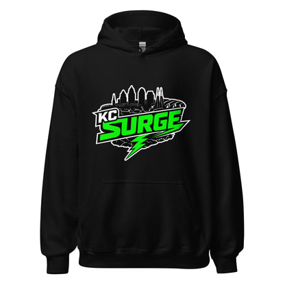 Classic | Hoodie | Kansas City Surge | Neon Skyline Logo