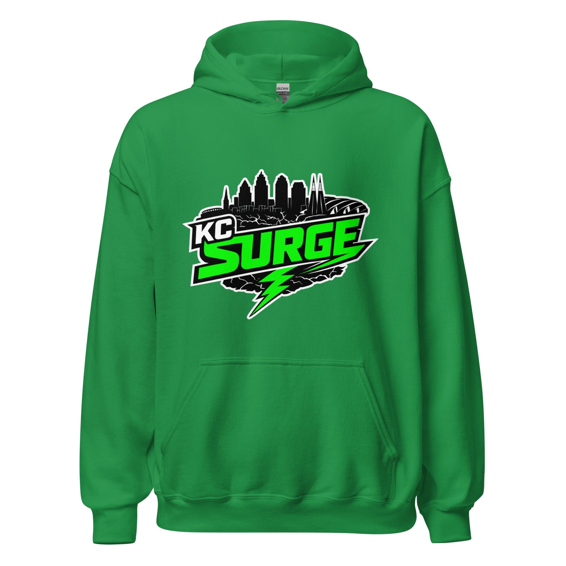 Classic | Hoodie | Kansas City Surge | Neon Skyline Logo