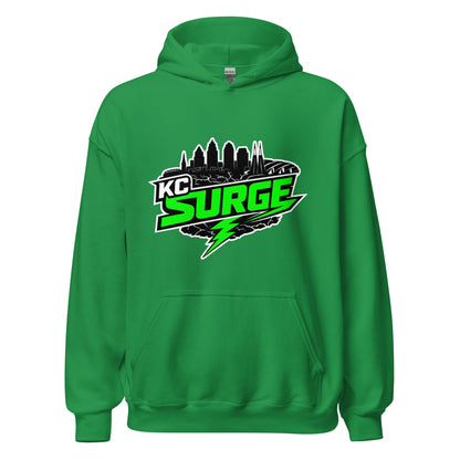 Classic | Hoodie | Kansas City Surge | Neon Skyline Logo