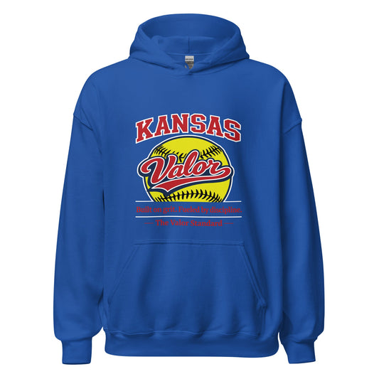 Classic | Hoodie | Kansas Valor Fan Gear | The Standard Logo