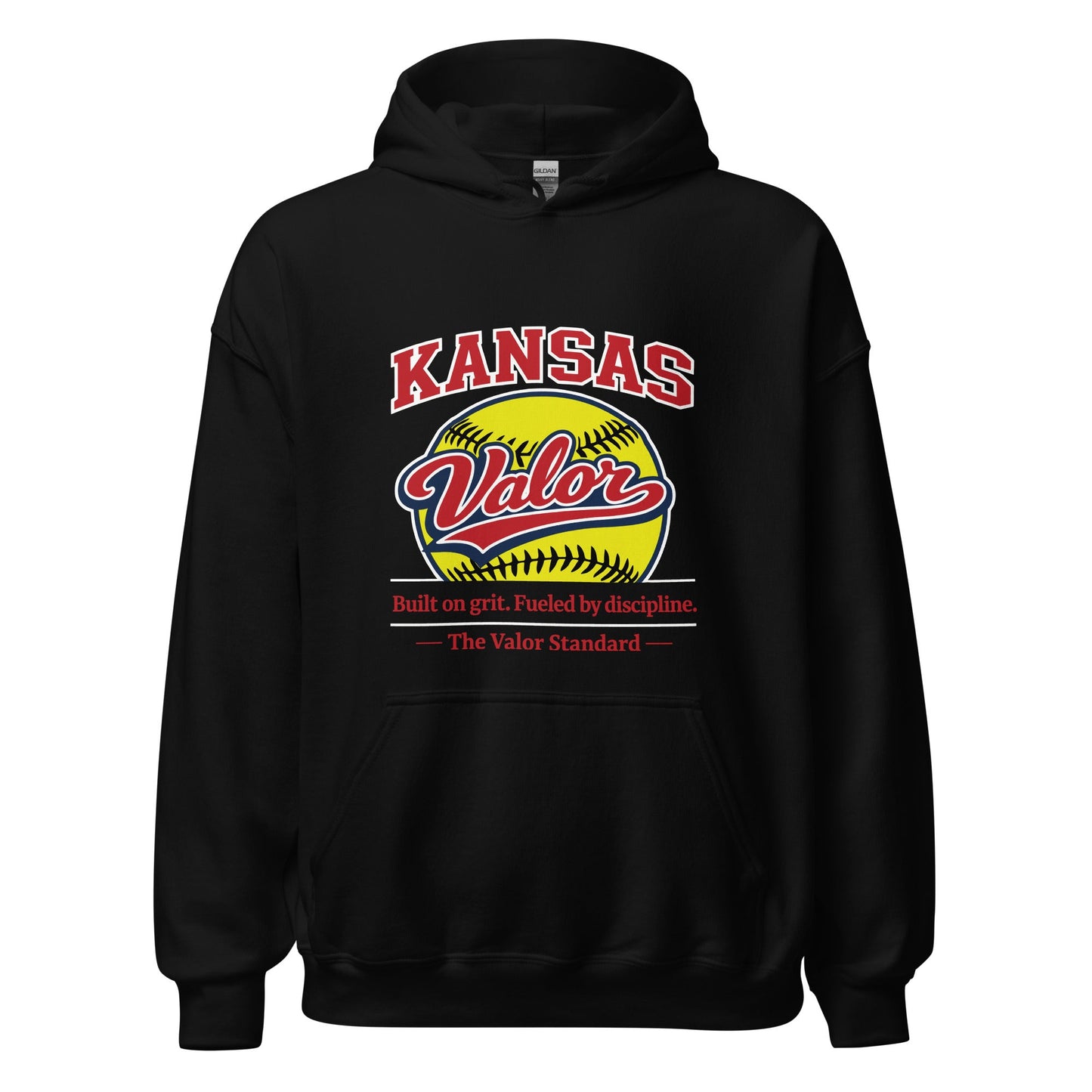 Classic | Hoodie | Kansas Valor Fan Gear | The Standard Logo