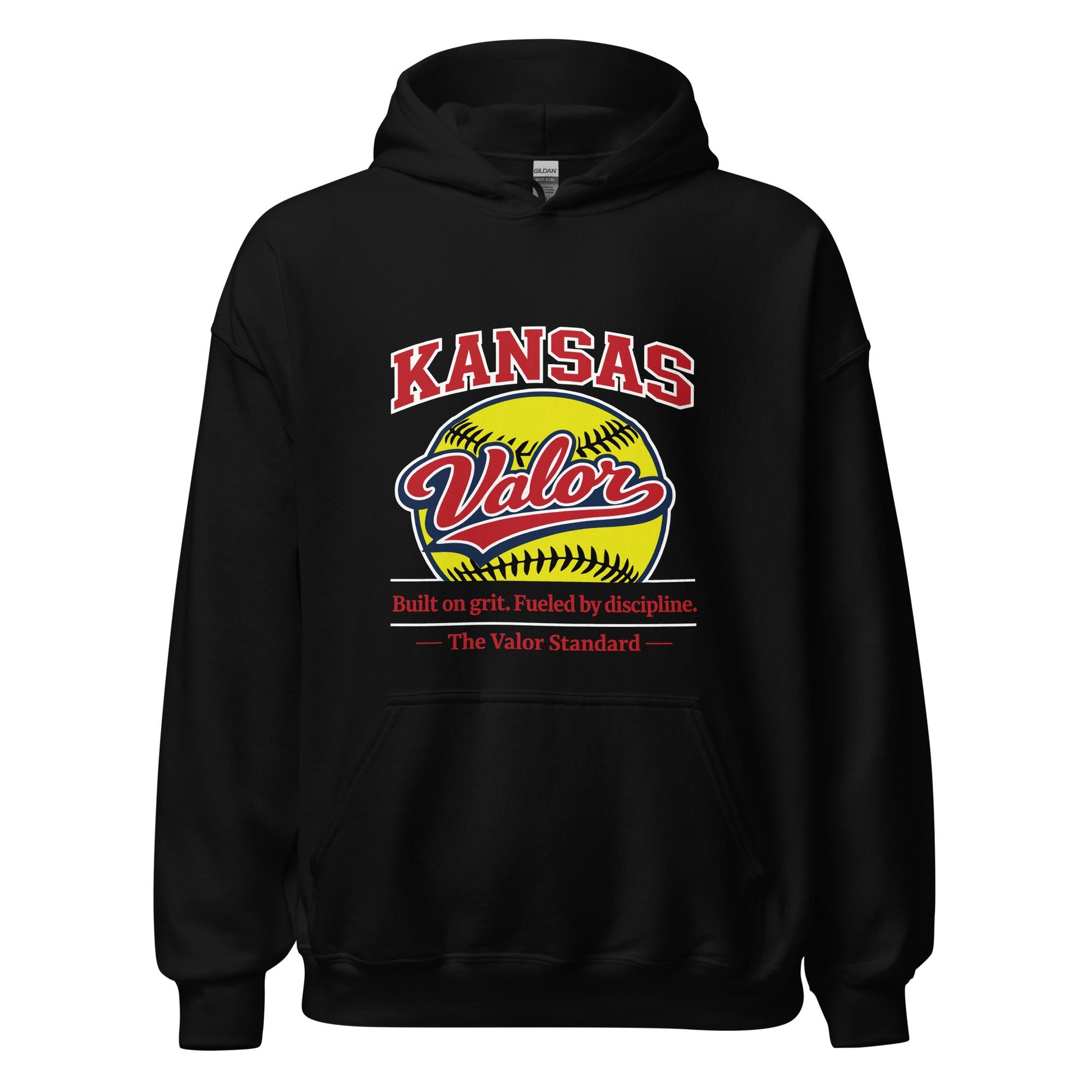 Classic | Hoodie | Kansas Valor Fan Gear | The Standard Logo