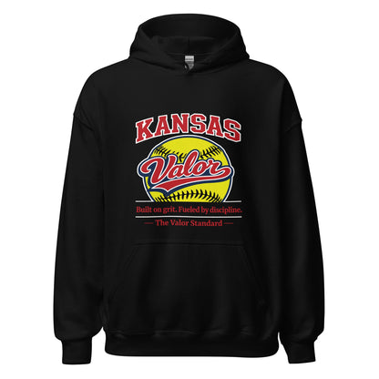 Classic | Hoodie | Kansas Valor Fan Gear | The Standard Logo