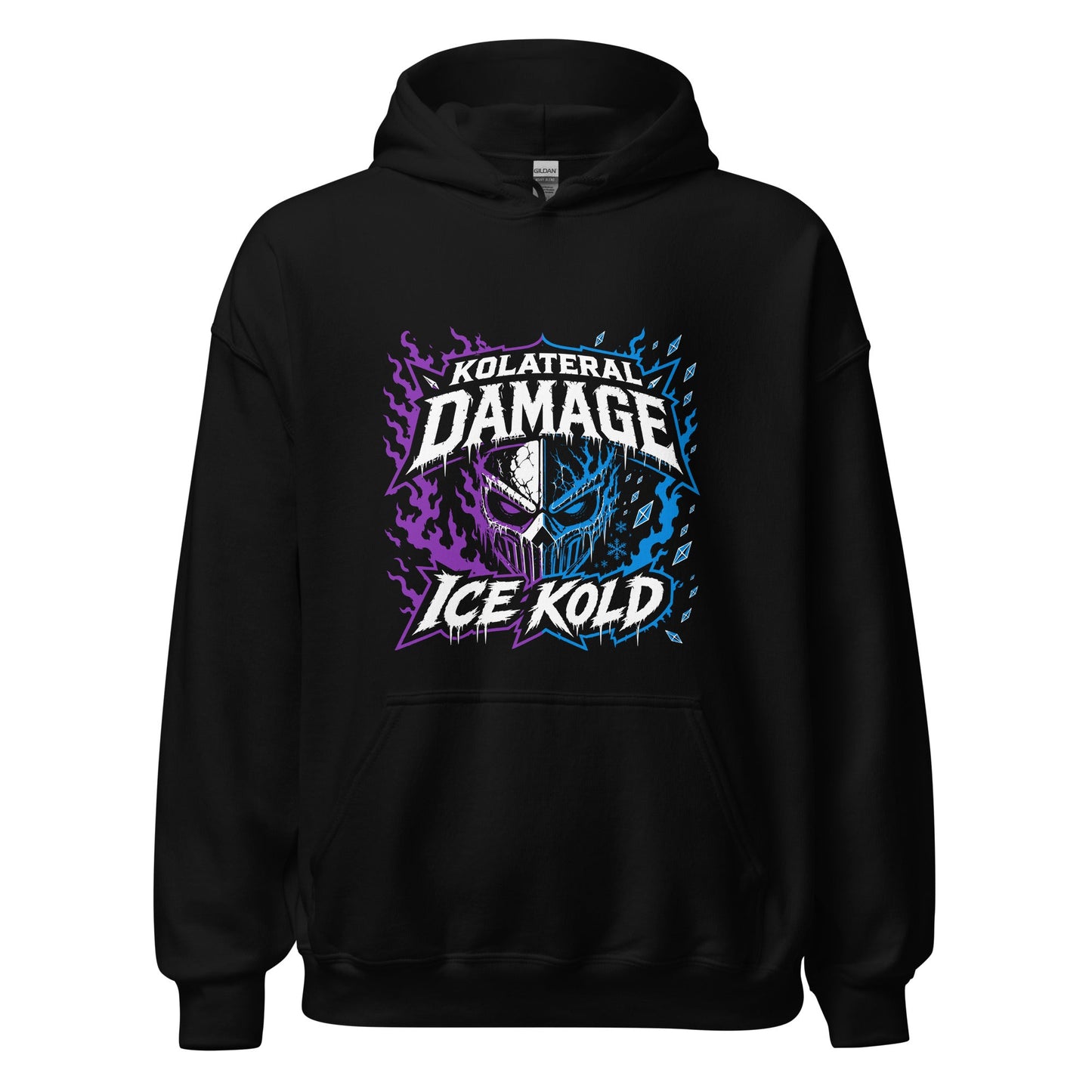 Classic | Hoodie | Kolateral Damage E-Sports | Ice Kold Crest Logo