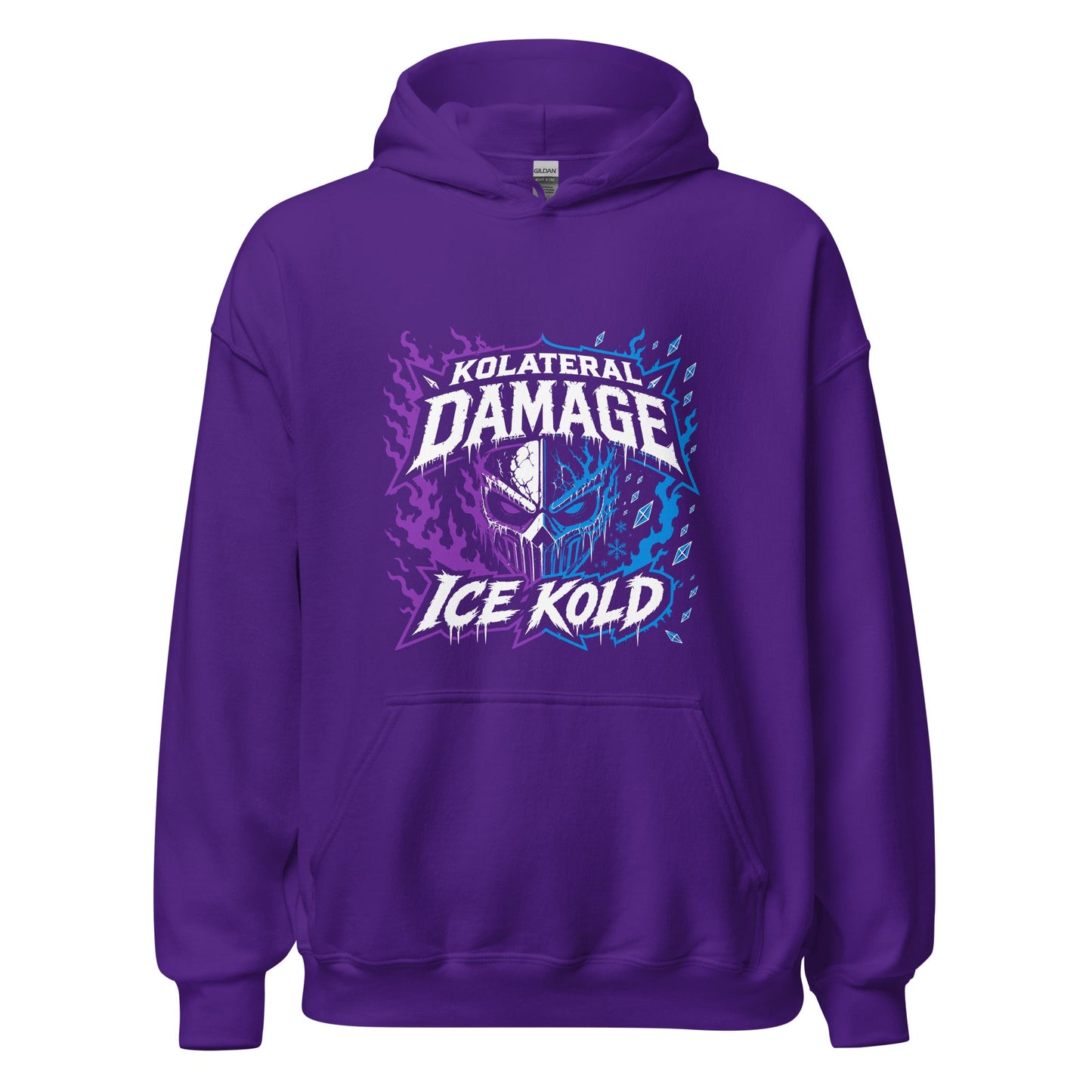 Classic | Hoodie | Kolateral Damage E-Sports | Ice Kold Crest Logo