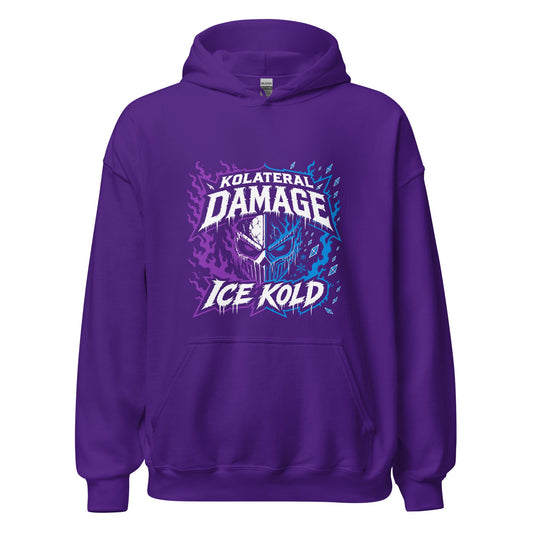Classic | Hoodie | Kolateral Damage E-Sports | Ice Kold Crest Logo