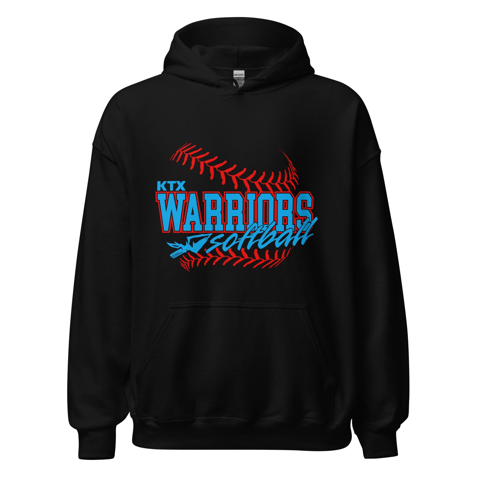 Classic | Hoodie | KTX Warriors | Softball Logo