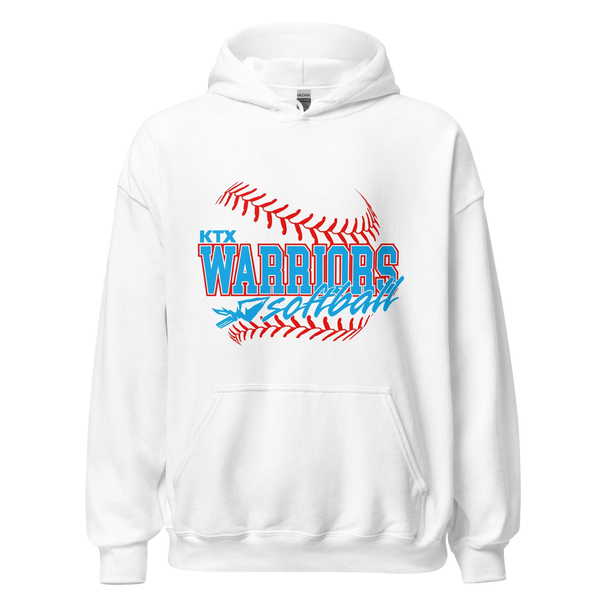 Classic | Hoodie | KTX Warriors | Softball Logo