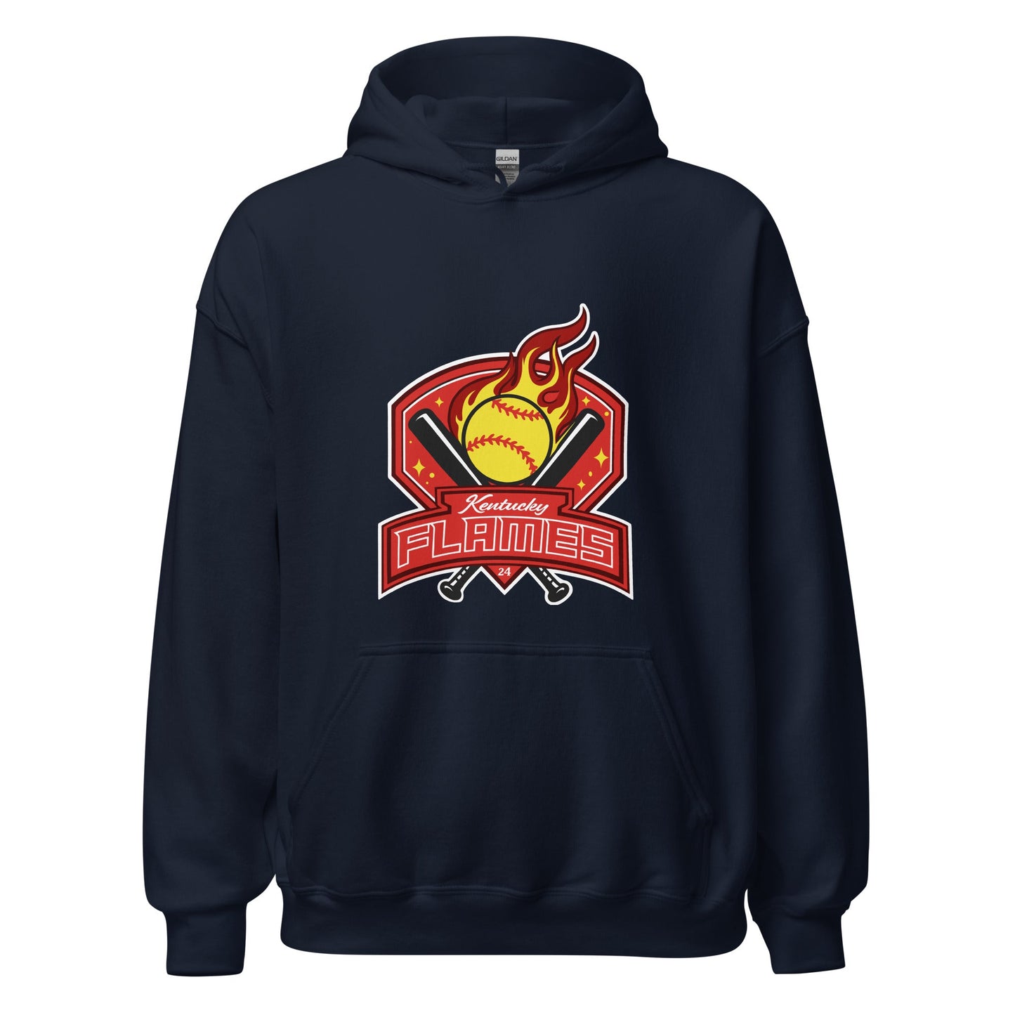 Classic | Hoodie | KY Flames | Emblem Logo