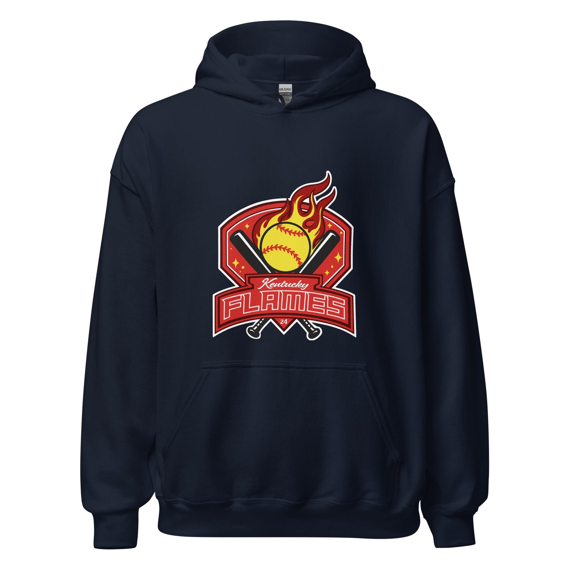 Classic | Hoodie | KY Flames | Emblem Logo