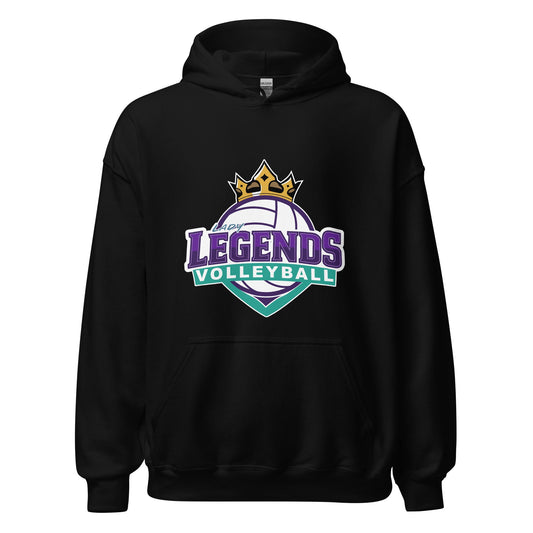 Classic | Hoodie | Lady Legends Volleyball | Crown Logo