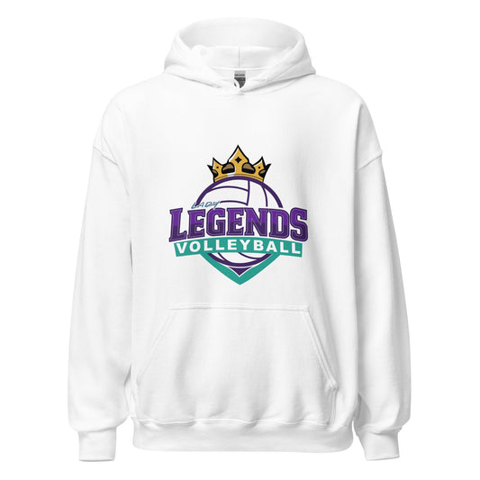 Classic | Hoodie | Lady Legends Volleyball | Crown Logo