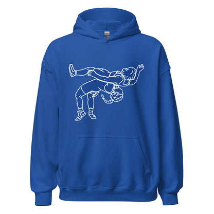 Classic | Hoodie | Lady Senators Wrestling | Wrestler Logo