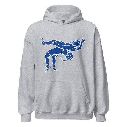 Classic | Hoodie | Lady Senators Wrestling | Wrestler Logo