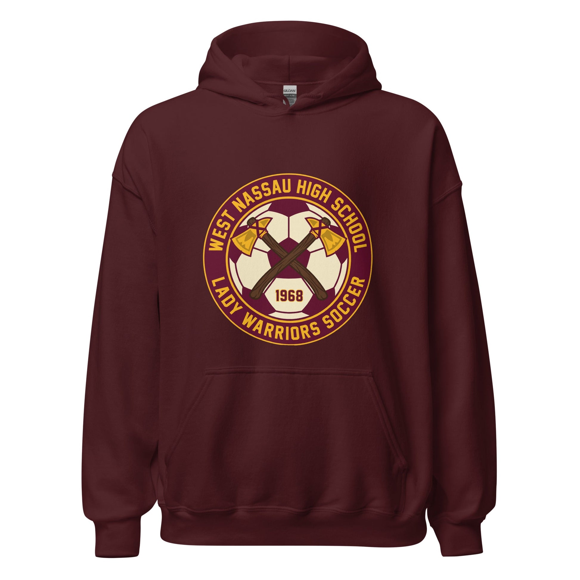 Classic | Hoodie | Lady Warrior Soccer Booster Club | Lady Warriors Logo