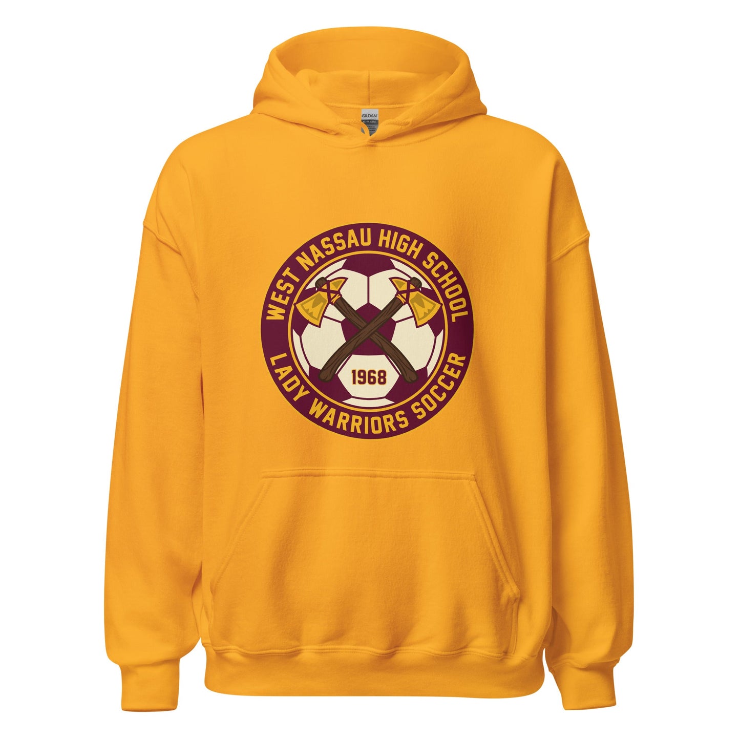 Classic | Hoodie | Lady Warrior Soccer Booster Club | Lady Warriors Logo