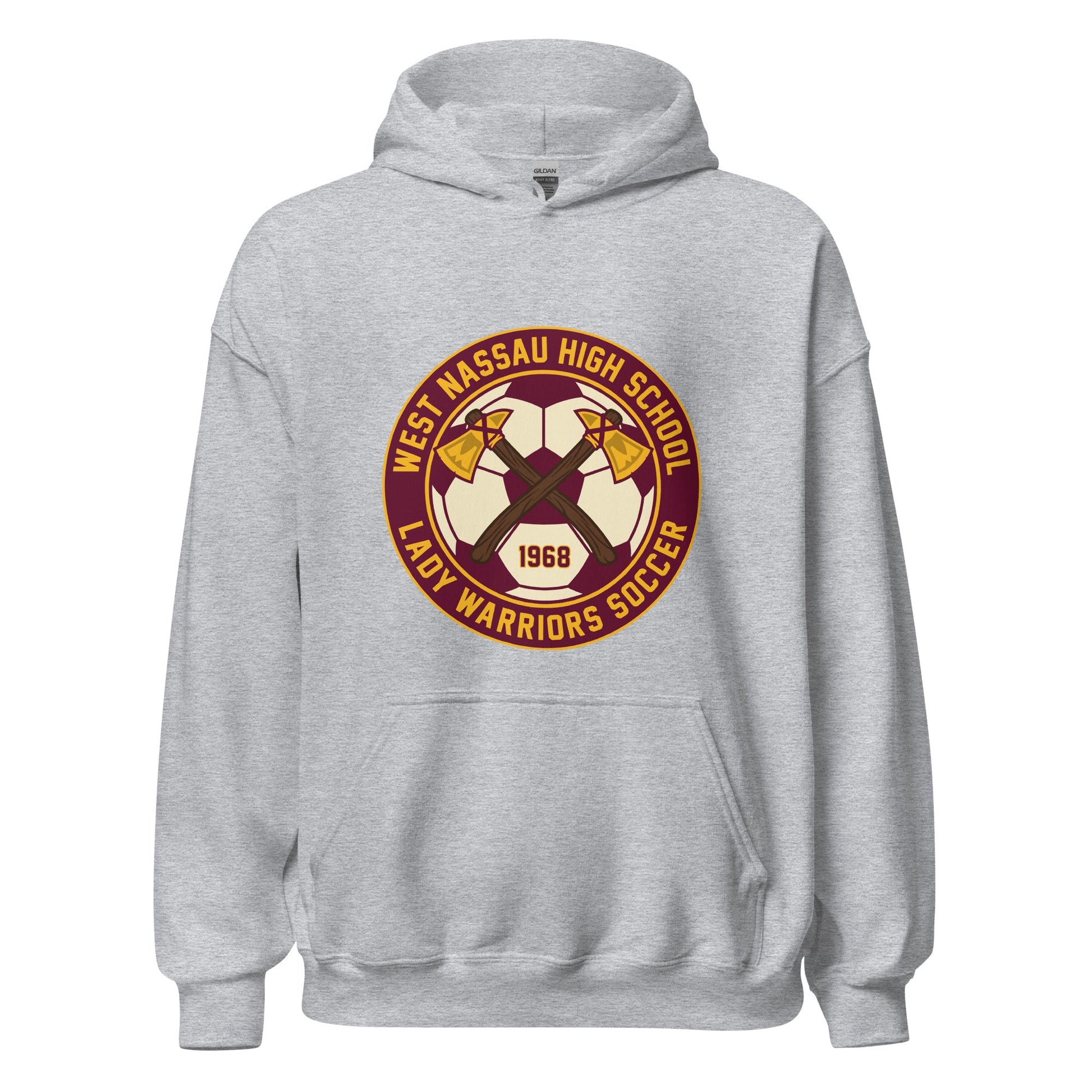 Classic | Hoodie | Lady Warrior Soccer Booster Club | Lady Warriors Logo