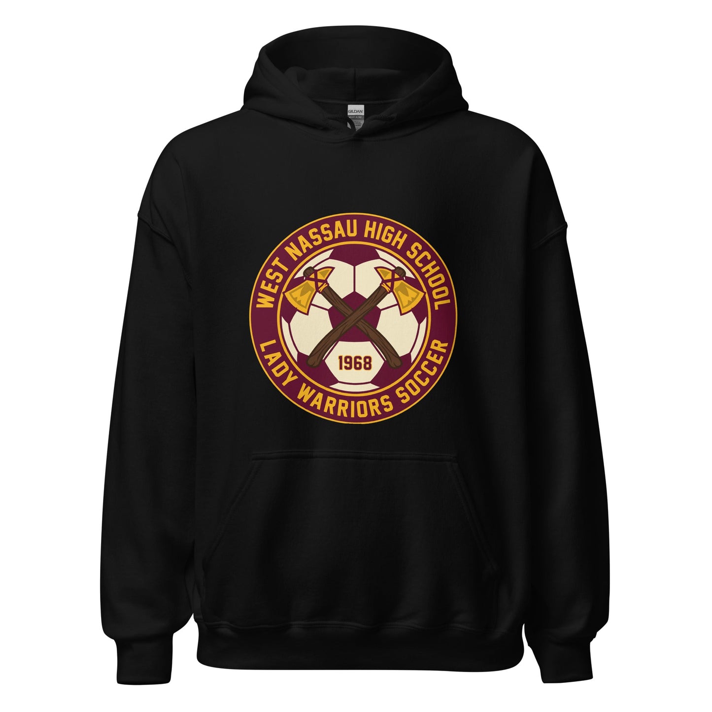 Classic | Hoodie | Lady Warrior Soccer Booster Club | Lady Warriors Logo