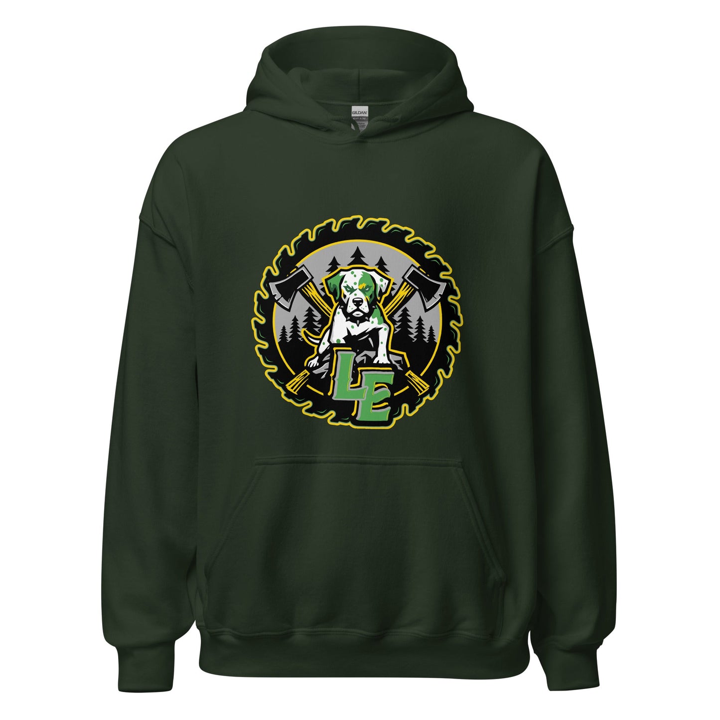 Classic | Hoodie | Lake Erie Power Pines | Saw Logo