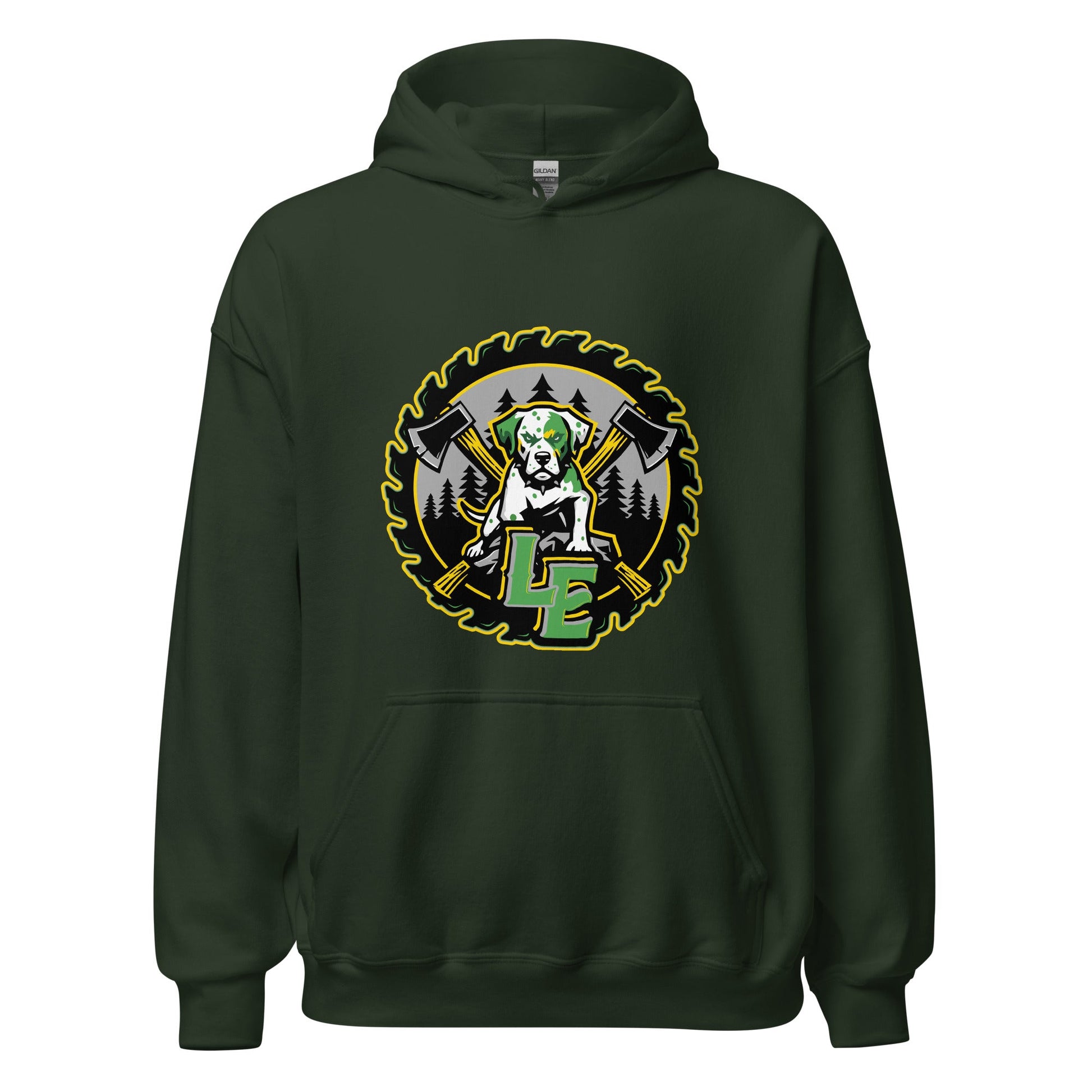 Classic | Hoodie | Lake Erie Power Pines | Saw Logo