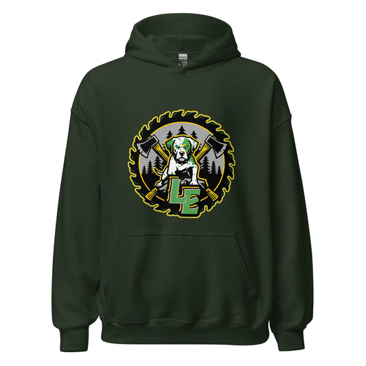 Classic | Hoodie | Lake Erie Power Pines | Saw Logo