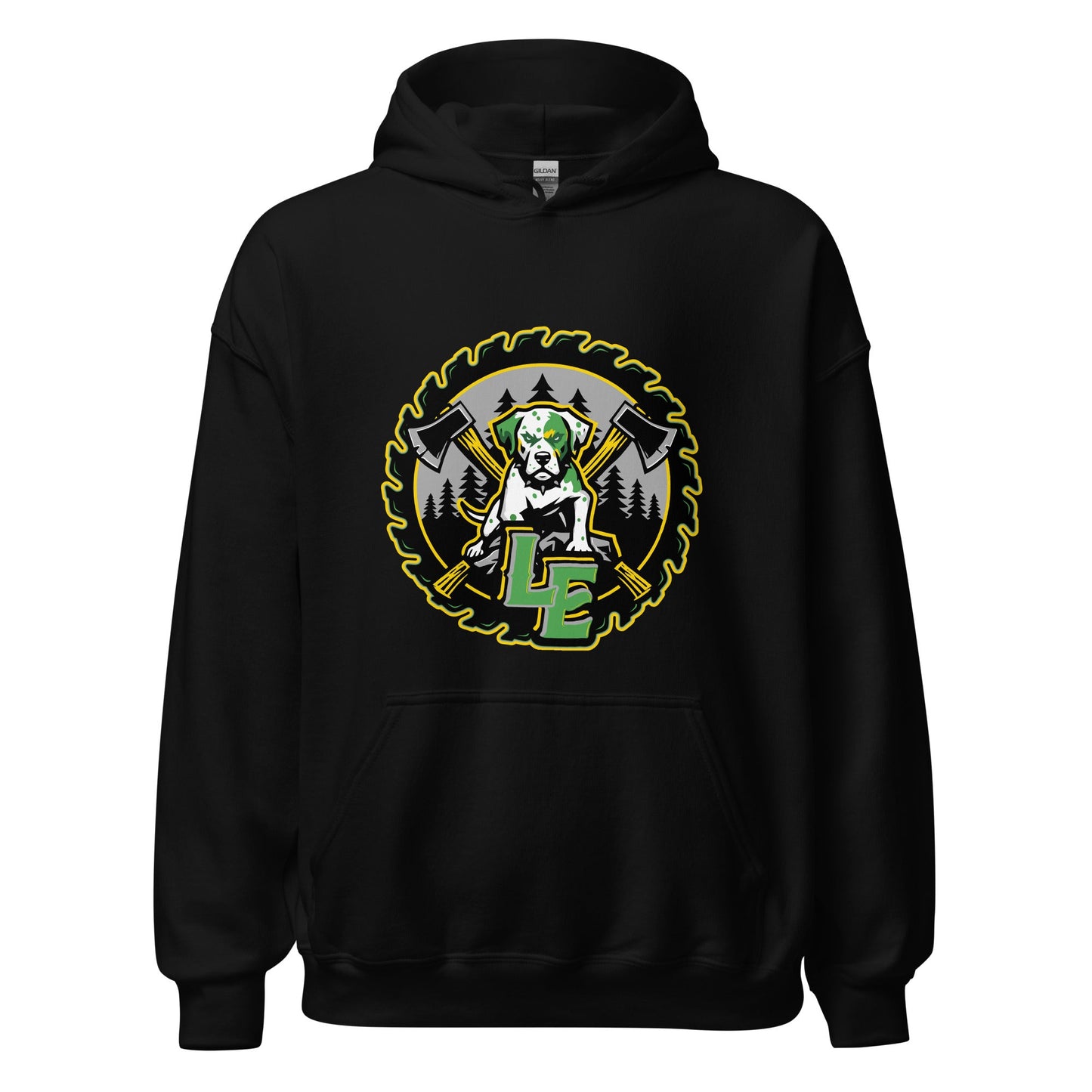 Classic | Hoodie | Lake Erie Power Pines | Saw Logo