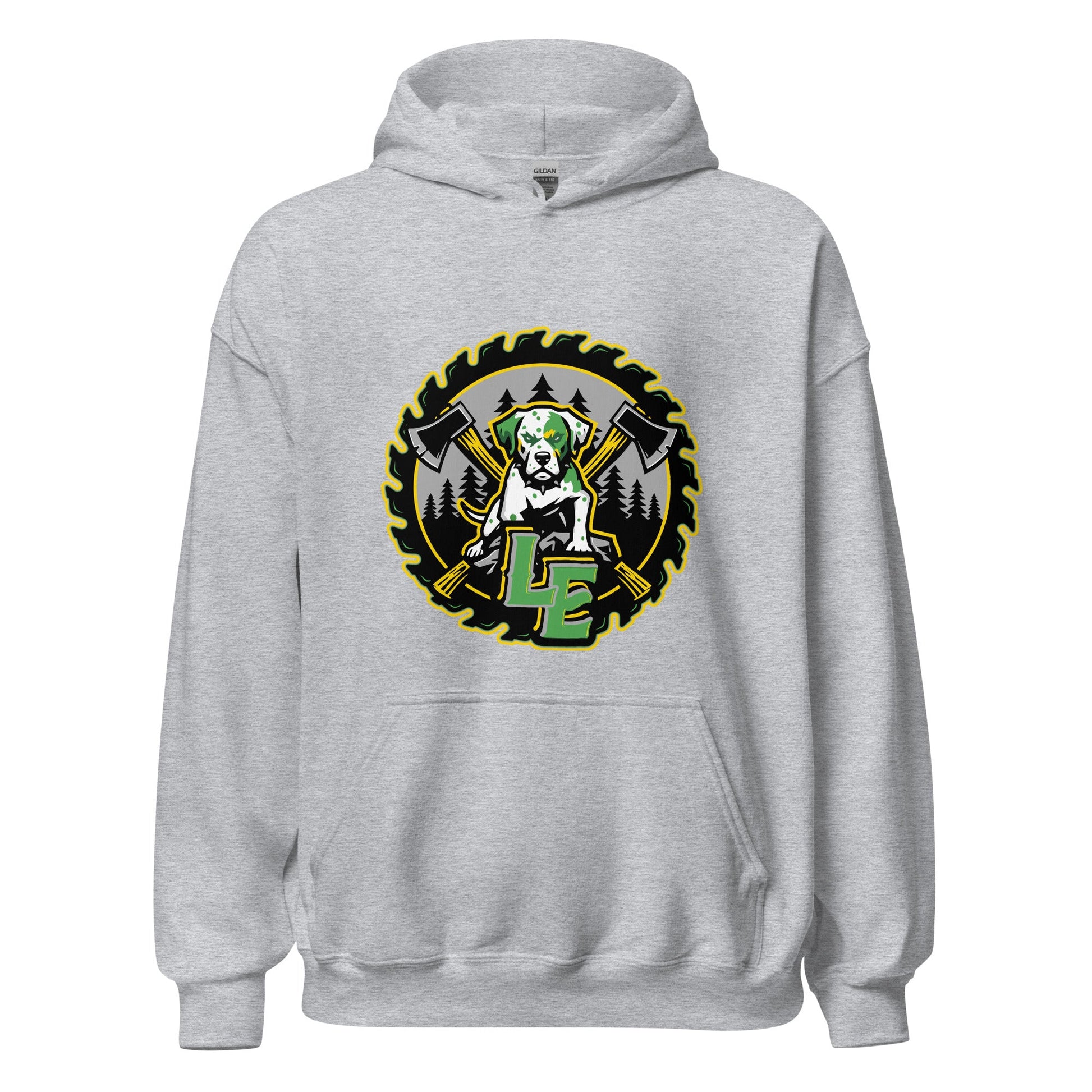 Classic | Hoodie | Lake Erie Power Pines | Saw Logo