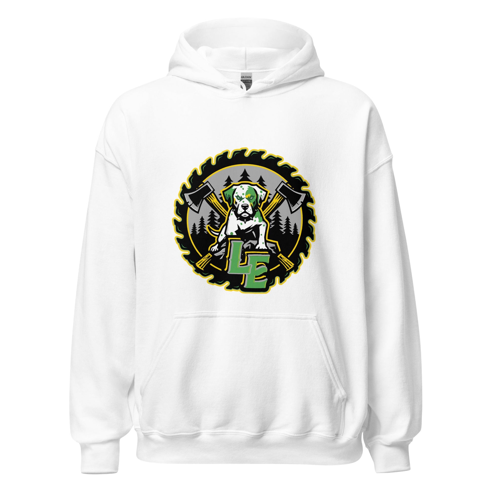Classic | Hoodie | Lake Erie Power Pines | Saw Logo