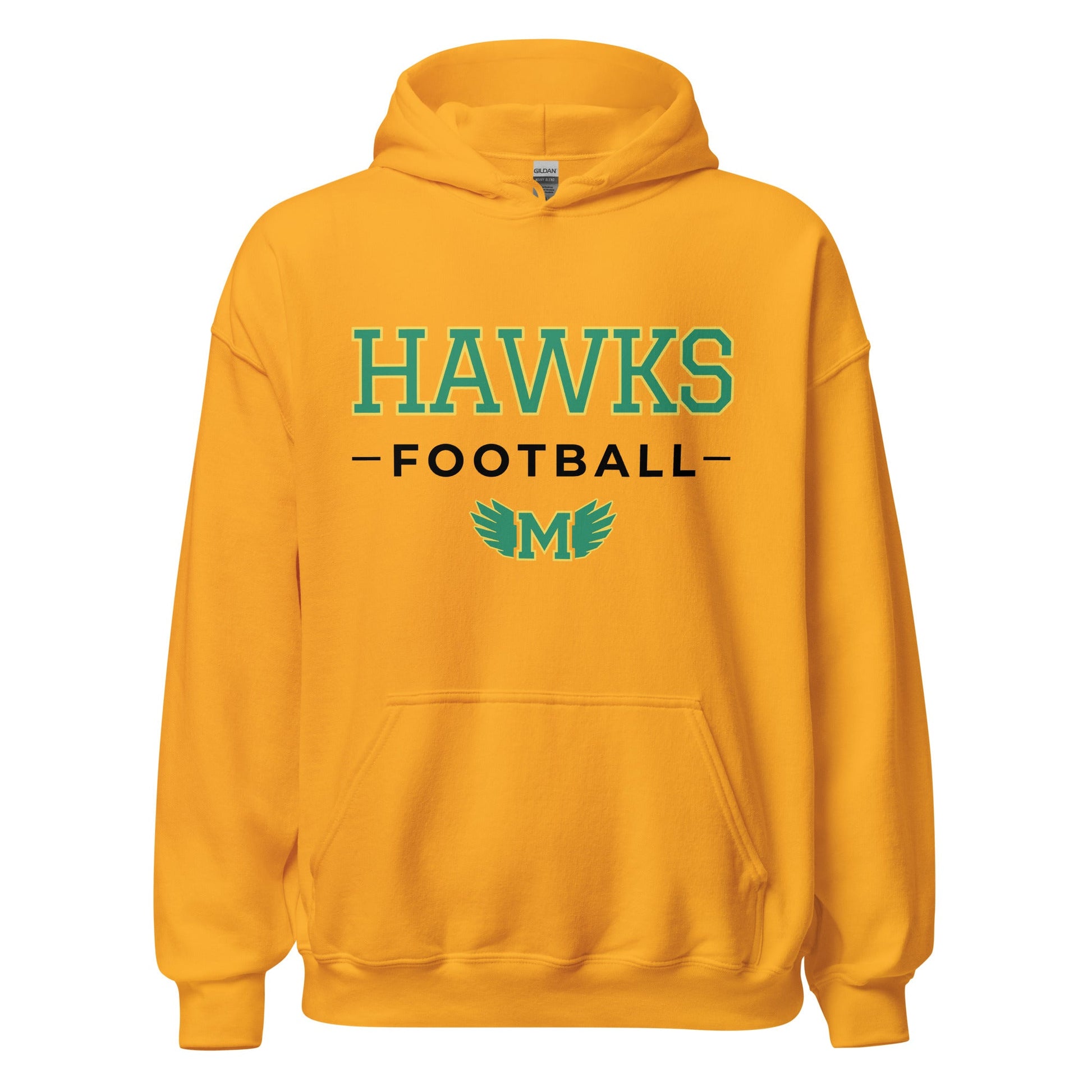 Classic | Hoodie | Lake Minneola Hawks Football | Mark Logo