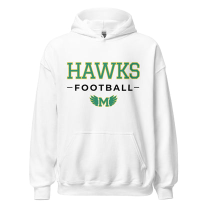 Classic | Hoodie | Lake Minneola Hawks Football | Mark Logo