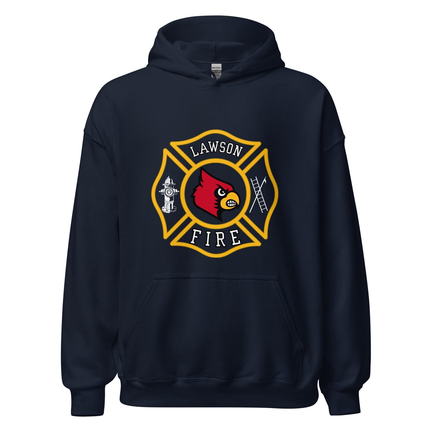 Classic | Hoodie | Lawson Fire Department | Crest Logo