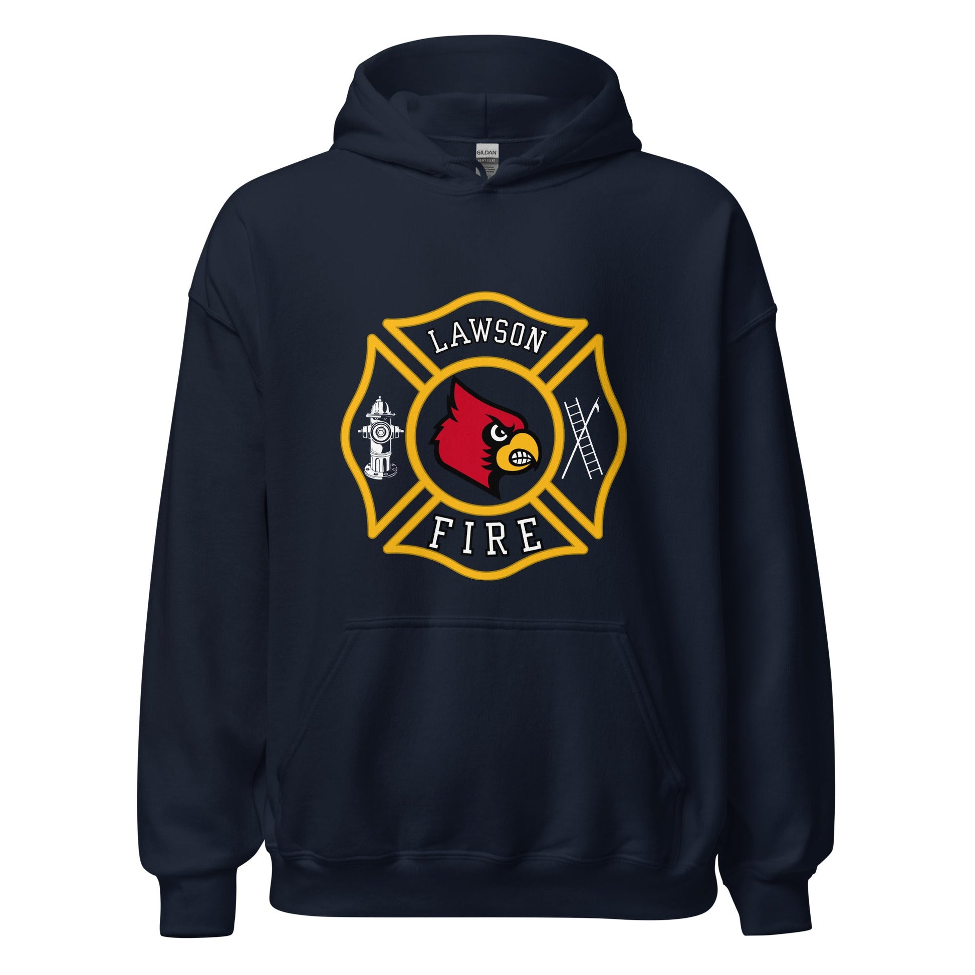 Classic | Hoodie | Lawson Fire Department | Crest Logo