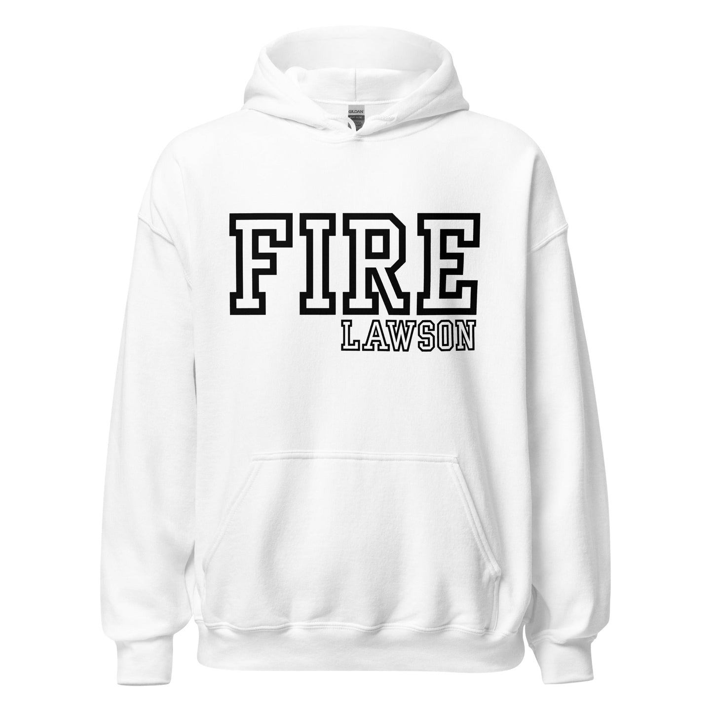 Classic | Hoodie | Lawson Fire Department | Script Logo