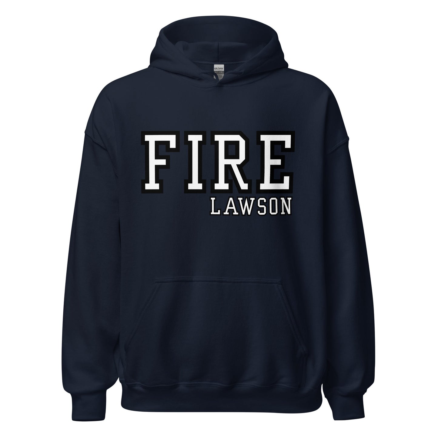 Classic | Hoodie | Lawson Fire Department | Script Logo