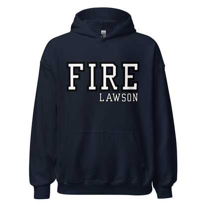 Classic | Hoodie | Lawson Fire Department | Script Logo