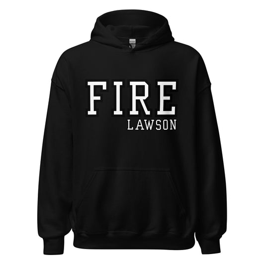 Classic | Hoodie | Lawson Fire Department | Script Logo