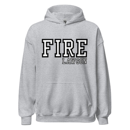 Classic | Hoodie | Lawson Fire Department | Script Logo