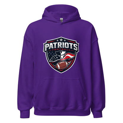 Classic | Hoodie | LFMS Athletics | Patriots Football Logo