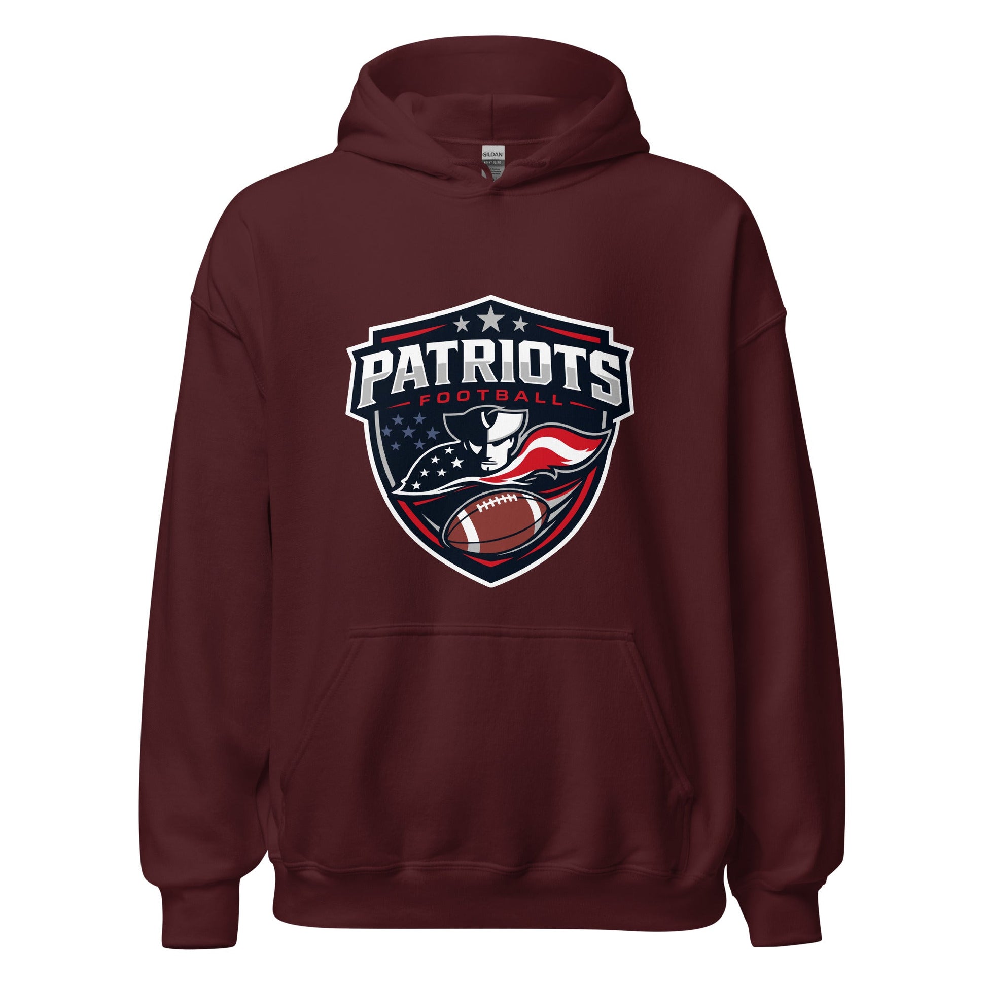 Classic | Hoodie | LFMS Athletics | Patriots Football Logo