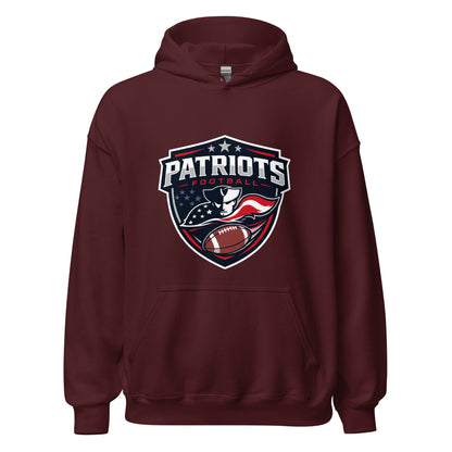 Classic | Hoodie | LFMS Athletics | Patriots Football Logo