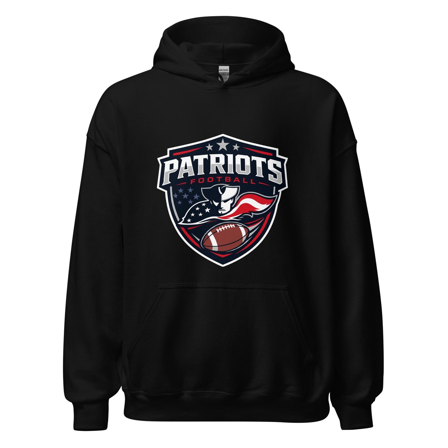 Classic | Hoodie | LFMS Athletics | Patriots Football Logo