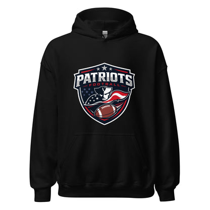 Classic | Hoodie | LFMS Athletics | Patriots Football Logo