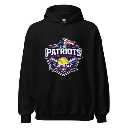 Classic | Hoodie | LFMS Athletics | Patriots Softball Logo