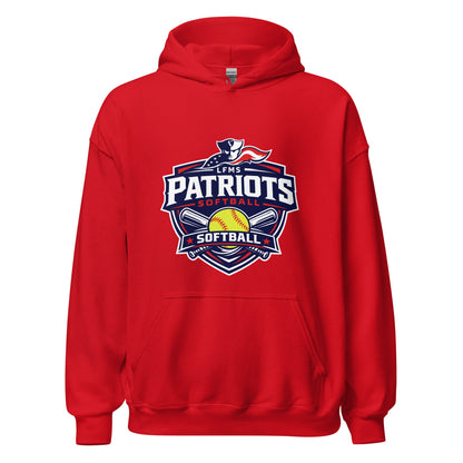 Classic | Hoodie | LFMS Athletics | Patriots Softball Logo
