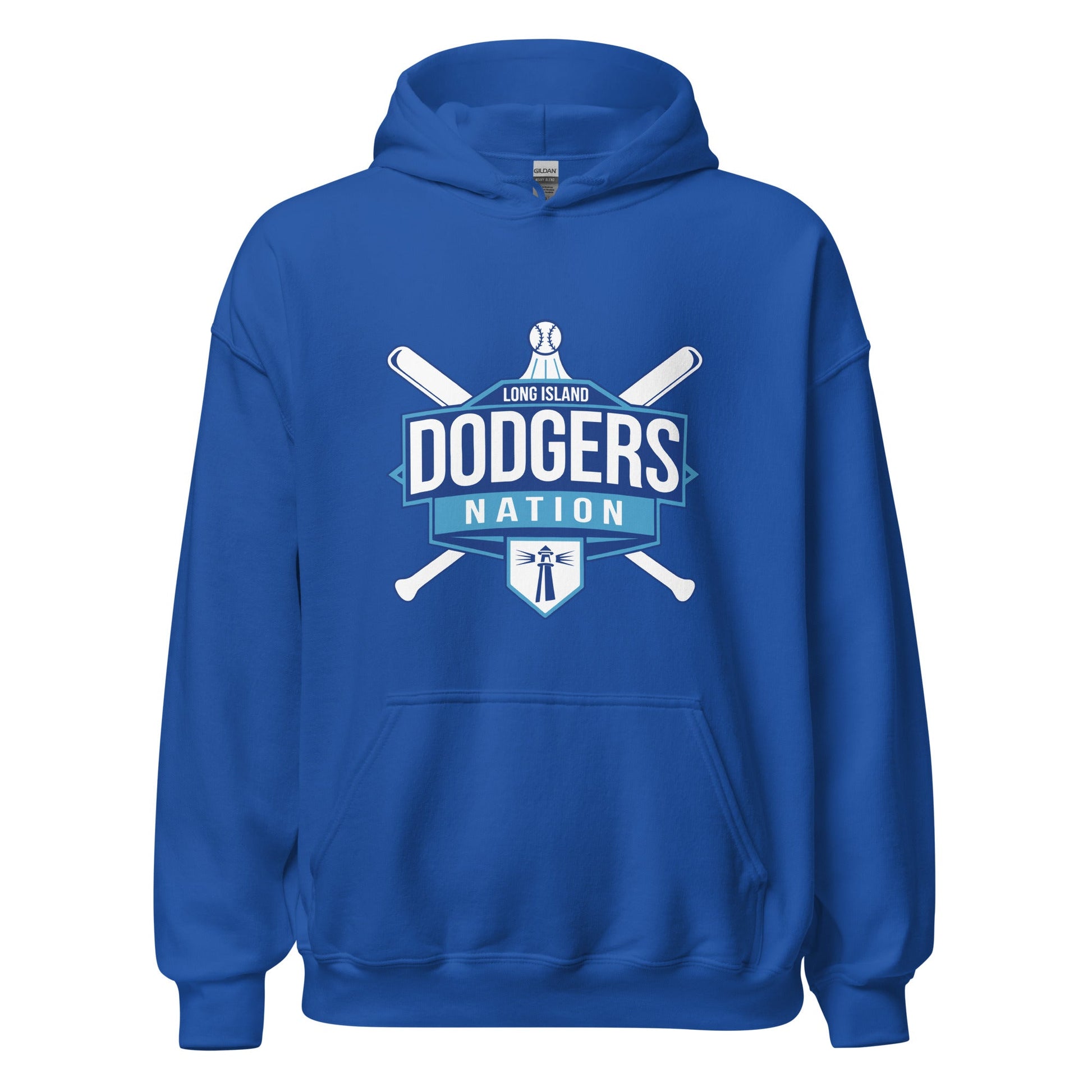 Classic | Hoodie | LI Dodgers Nation | Varsity Crest Logo